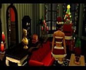 Sims 4 - Christmas with the Goths (Bella gives Santa more than just Gingerbread cookies) from foros dz goten
