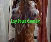 Lay Down Comedy with Ginger MoistHer Enjoy the Shower! from komal comedy in darshan movie