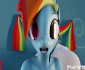 Rainbow Dash Fluttershy Futa from futa rainbow dash and derpy have a sweet time mlp animation