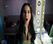 Veena Malik in Vanity Van from veena malik pakistani mujra
