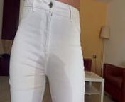 Pissing on Jeans from pee jeans