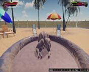 Ethan vs Mina (Naked Fighter 3D) from telugu mina sex