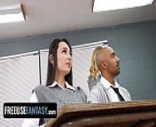 Freeuse Fantasy - Liz Jordan Dreams Of Sharing Cock With Her Bestie In Front Of The Teacher Pt.1 from vile college professor freeuse of a susceptible young student hijab hookup