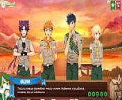 Game: Friends Camp, Episode 22 - Plan (Russian voice acting) from voice gay twink