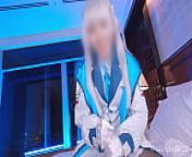 Blue Archive Ushio Noa Cosplay | 14-time consecutive edging with glove handjob POV video. aliceholic13 from mysore malig