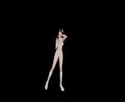 Sakura GokuRaku Jodo Japanese Girl Naked Dance from 跳舞