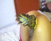 Fucking Her Ass With a Pineapple from xxn con black huge pinas sex vedio