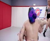 Andre Shakti vs Kaiia Eve - NEW! Evolved Fights Lez from hot girl fight naked