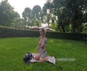 Woman relaxing in park. Flashing beautiful tits from topless ocean dreams nudensnap young nude xx