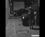 Security Blowjob by Hot Babe Caught on CCTV from cctv
