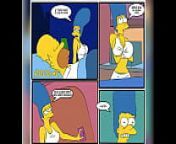 Hist&oacute;ria em Quadrinho Porn&ocirc; - Cartoon Par&oacute;dia Os Simpsons - Sexo com o Policial from haddi mera buddy cartoon porn xxxma