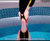 Violet Parr inside the pool POV | The Incredibles | Short (watch the full version on RED and extra scenes on premium) from cartoon pixar sex hentai