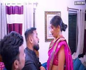 Husband shares his innocent wife with his friend ( Full threesome movie ) from srikanta hoichoi teacher students kiss video