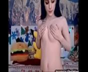 Show her beautiful body to the world :Tunisian girl on webcome from 18yo tunisian tits beauty taking