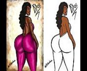 Thick Booty Cherokee D Ass illustration from illustrated family