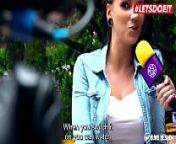LETSDOEIT - Busty German Camgirl Makes One Lucky Fan Happy (Jolee Love) from anjellina jole