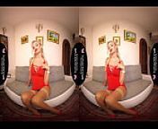 Solo blonde lady, Victoria Pure is masturbating, in VR from lady victoria femdom