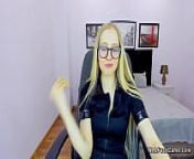 Petite small tits Belarus amateur babe on webcam solo from milana minsk