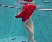 Hot naked girls underwater in the pool from www aa xxx bikini