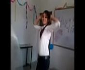 Indian girl dance in college low from indian girl danse