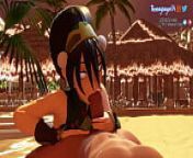 Toph Blowjob from by avatar