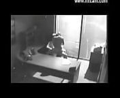 Security camera Films Sex At Office On Desk from desk homemade sex