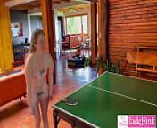 Real strip ping pong winner takes all from beer pong
