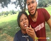 Cute African Couple Having Lovely Date Before Hardcore Fuck! from fat african sugar mummy fight