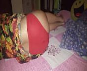 Desi House wife in Red panty Milky thigh from indian desi house wife in lip kiss of www