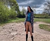 Naked outdoor and pissing from kide girl nudity