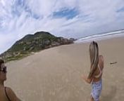 Trilha at&eacute; praia deserta prafazer uma suruba - Kaya Nymphet - Pernocas - Joy Cardozo from plage naturiste