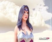 Girls vs Goddess - 3D Futanari Animation from hollywood super hero sex movie
