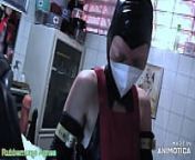 Rubbernurse Agnes&acute; rectal clinic - extreme pegging under Corona protection conditions and over 30&deg;C....let&acute;s fuck this shhiitt out of the body! from cm nurse