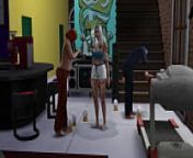 Rooster and Hens from prego the sims4