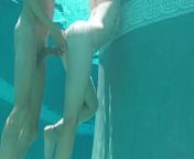 Met her at the pool at nude resort from byondrage nude dragon underwater sample