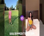 BNDS video: Golf Girls: Gabbie Carter vs Alex Coal from the banned episode of teenage mutant ninja turtles mating season