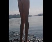 MATURE STEPMOM Show Me Naked Ass and Tits on the Beach - Vertical Video On Smartphone from leg aadivasi xnxnx mom naked video com