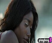 Petite black teen model Mimi Desuka posed outdoor and showed hoy wet body from mimi chakraborty pron photos