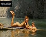Milla Jovovich and Kiele Sanchez inA Perfect Getaway 2009 from milla jovovich nude
