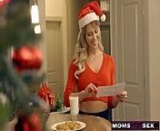 MomsTeachSex - Santa's Horny Helpers In Christmas Threesome S9:E7 from santa sex