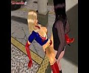 [Fantasy-3dSexVilla 2] Slutty Supergirl anally fucked from futa supergirl banging wonderwoman39s 3d ass