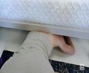 Step Mom with Huge Tits Is Stuck Under the Bed and Fucked - Cory Chase from leggings girl stuck bed