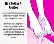 Everything You need to know about footjob from www reallola in devi