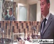 Shyla's Anal Pounding in the Bathroom from shayla stylez