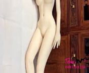It is easy to be addicted to this sex doll from model carajoyce walks for designer pink melon