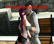 Akali lol cosplay has sex in hot 3d hentai porn animation from 3d lol sex