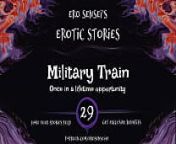 Military Train (Erotic Audio for Women) [ESES29] from erotic sex audio