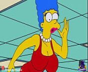 Marge Simpson tits from cartoon simpson sex