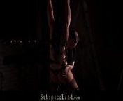 Julie Skyhigh A Bdsm Bondage Slave Tied Up Swallows Cum from bd teen pussy