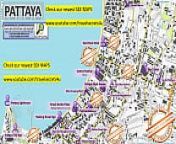 Street Prostitution Map of Pattaya in Thailand ... Strassenstrich, Sex Massage, Streetworkers, Freelancers, Bars, Blowjob from pattaya masaj